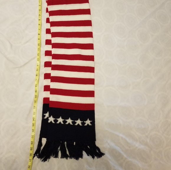 USA Flag Scarf NWOT - Picture 4 of 9